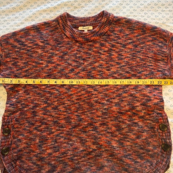 Madewell Space-Dyed Birchmont Crew Neck Medium Sweater - Picture 7 of 10